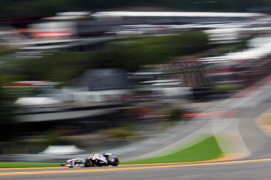 Sergio Perez (MEX) Sauber C30. Formula One World Championship, Rd 12, Belgian Grand Prix, Race, Spa-Francorchamps, Belgium, Sunday, 28 August 2011