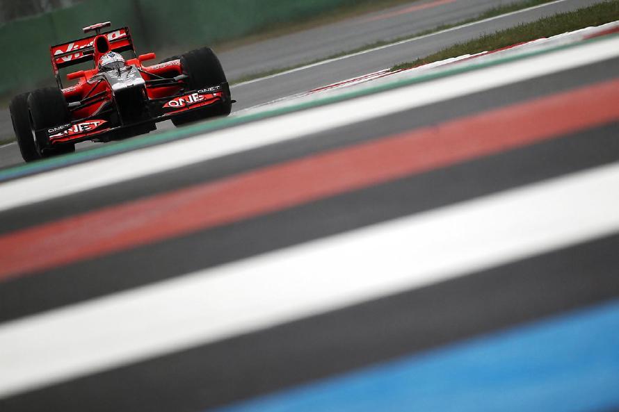 Timo Glock (GER) Virgin Racing MVR-02. Formula One World Championship, Rd 16, Korean Grand Prix, Practice Day, Korea International Circuit, Yeongam, South Korea, Friday, 14October 2011