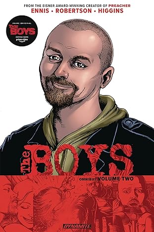 Book cover, The Boys Omnibus Vol. 2 by Garth Ennis, Darick Robertson.