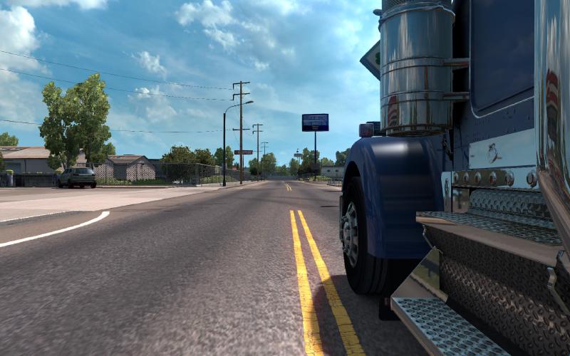 American Truck Simulator.