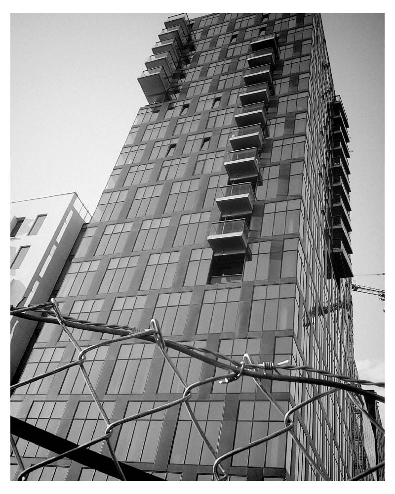 One of the many new buildings down in Bjørvika, Oslo. The area is called The Bar Code and has a lot of great architecture. Worth a visit.