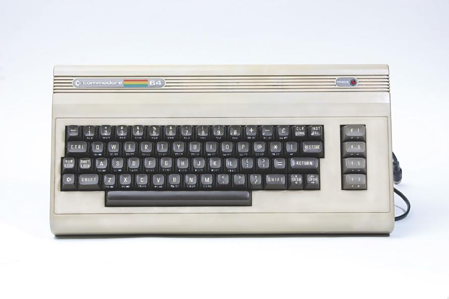 The Commodore 64 in all its glory.