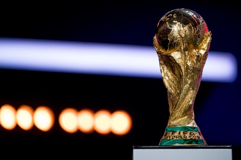 The World Cup Trophy.