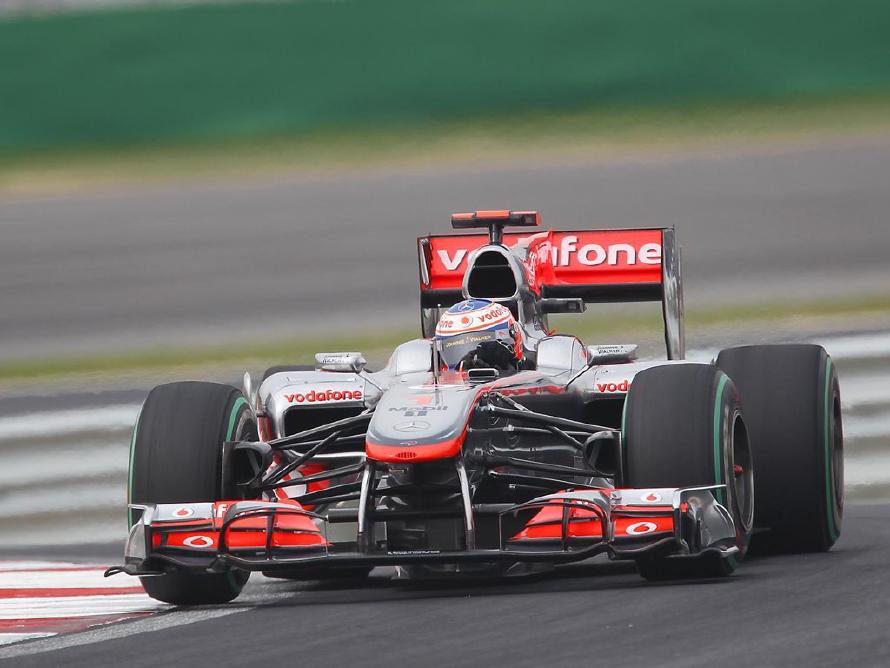 Jenson Button (GBR) McLaren MP4/25. Formula One World Championship, Rd 17, Korean Grand Prix, Qualifying Day, Korea International Circuit, Yeongam, South Korea, Saturday, 23 October 2010