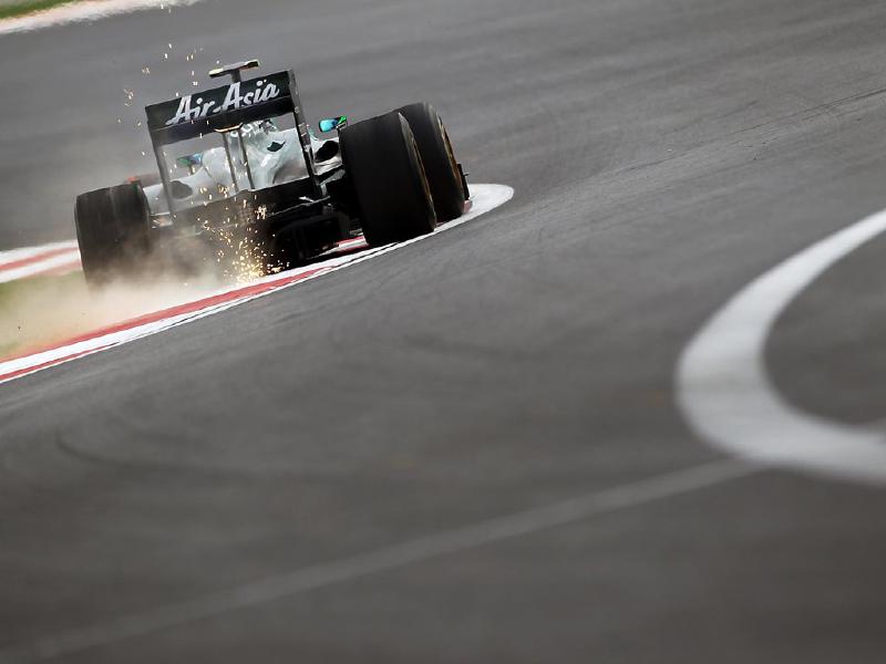 Heikki Kovalainen (FIN) Lotus T127. Formula One World Championship, Rd 17, Korean Grand Prix, Qualifying Day, Korea International Circuit, Yeongam, South Korea, Saturday, 23 October 2010