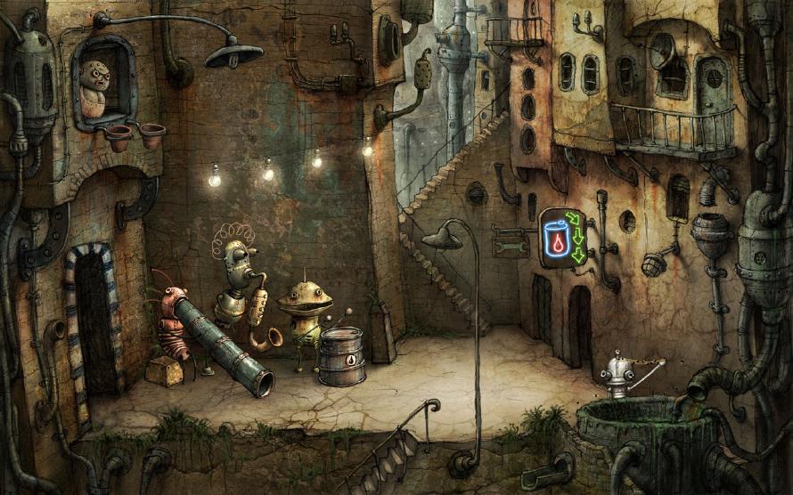 Machinarium by Amanita Design.