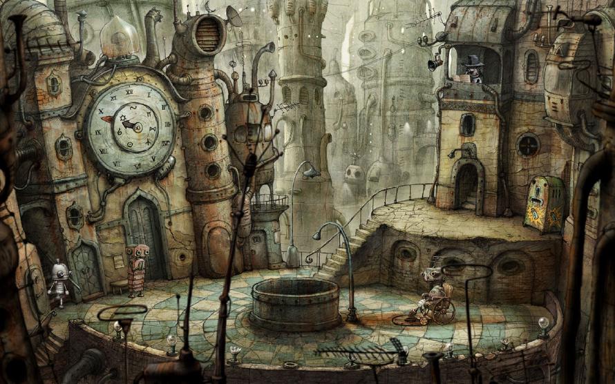 Machinarium by Amanita Design.