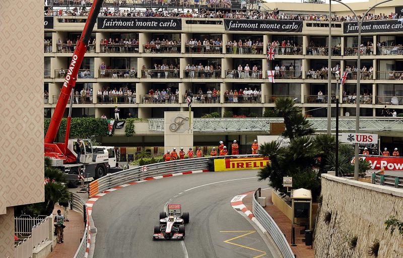 Lewis Hamilton (GBR) McLaren MP4-27. Formula One World Championship, Rd6, Monaco Grand Prix, Race Day, Monte-Carlo, Monaco, Sunday, 27 May 2012. © Sutton Images. No reproduction without permission.