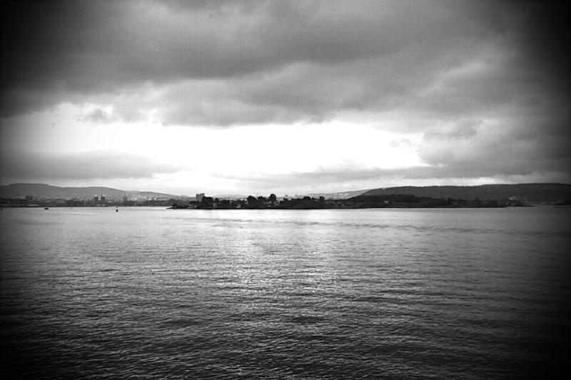 On the boat from Nesodden to Oslo.