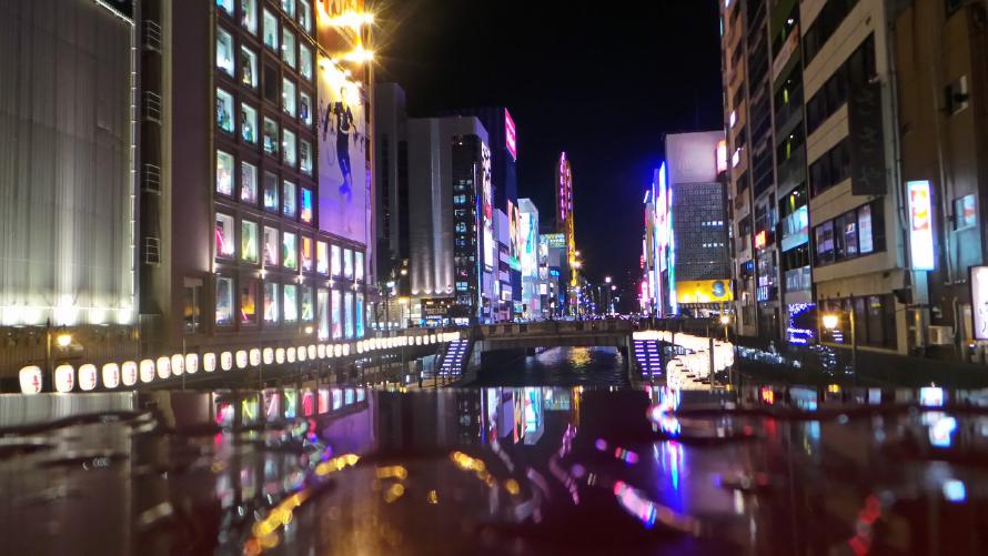 And another one from Dotonbori. It had just rained and this looked more like a Blade Runner moment to me than anything.