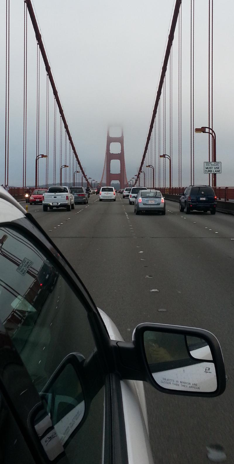 The Golden Gate Bridge, San Francisco, California.