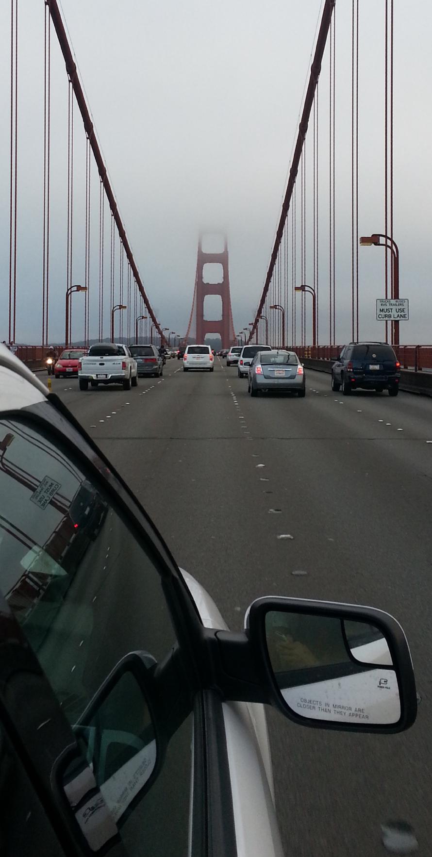 The Golden Gate Bridge, San Francisco, California.