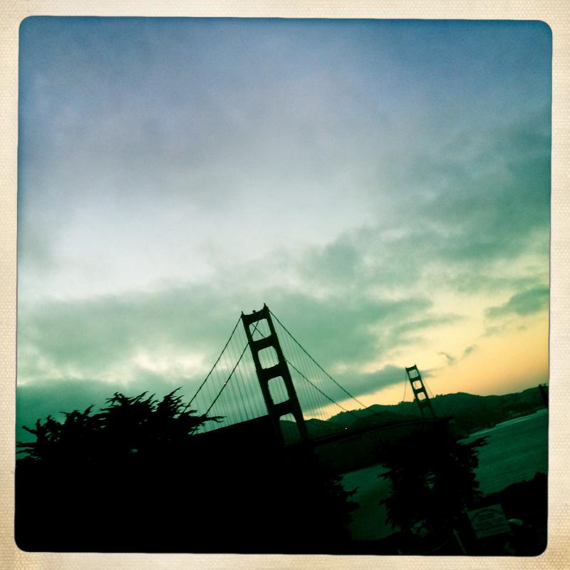 The Golden Gate Bridge, San Francisco, California.