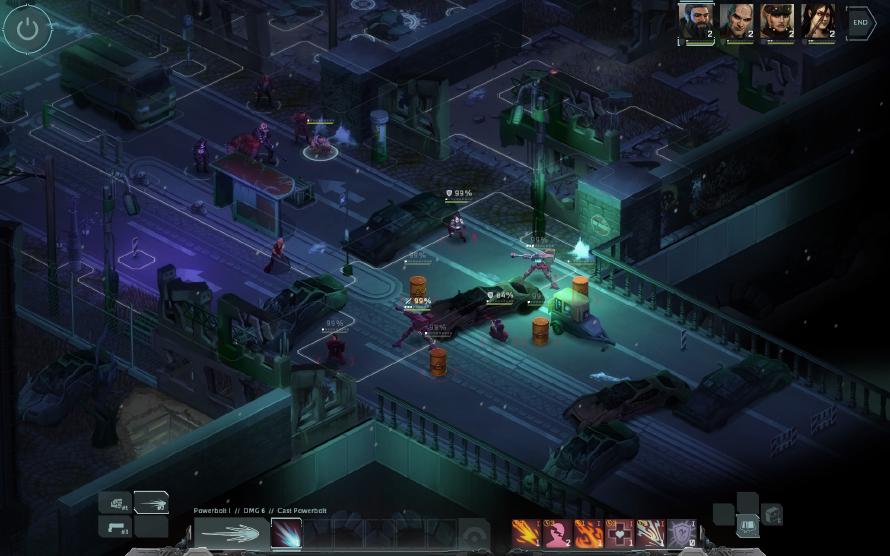 Shadowrun: Dragonfall - Director’s Cut: Turn based combat.