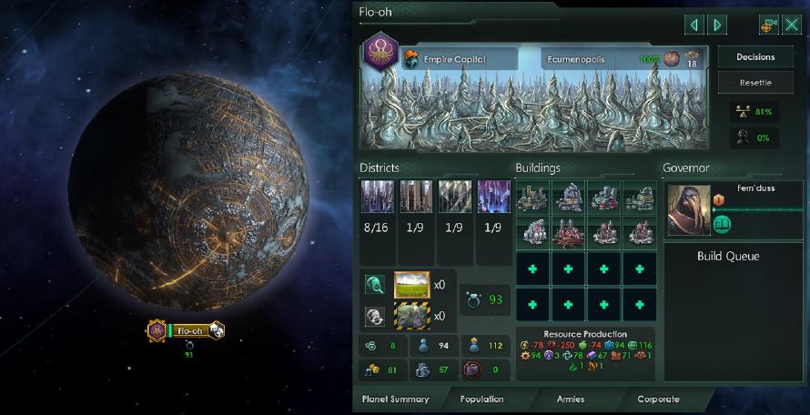 Stellaris 2.2 planetary management. Familiar, yet so different.