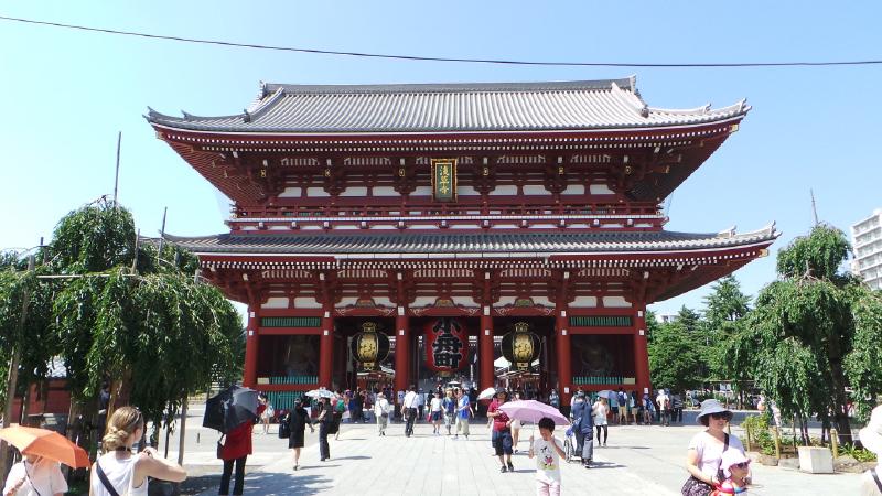 The Sensoji Tempe.